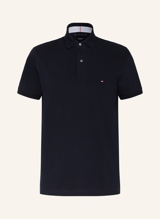 Tommy Hilfiger  Piqué-Poloshirt Regular Fit blau