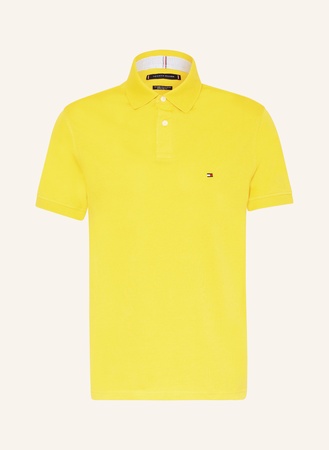 Tommy Hilfiger  Piqué-Poloshirt Regular Fit gelb