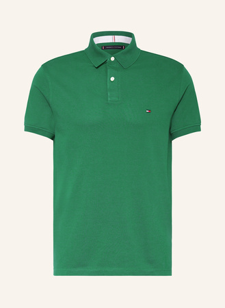 Tommy Hilfiger  Piqué-Poloshirt Regular Fit gruen