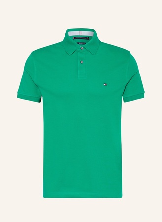 Tommy Hilfiger  Piqué-Poloshirt Regular Fit gruen