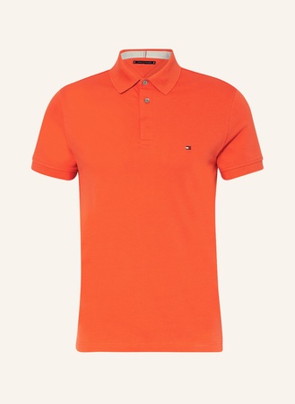 Tommy Hilfiger  Piqué-Poloshirt Regular Fit orange beige