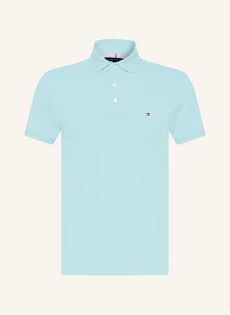 Tommy Hilfiger  Piqué-Poloshirt Slim Fit blau