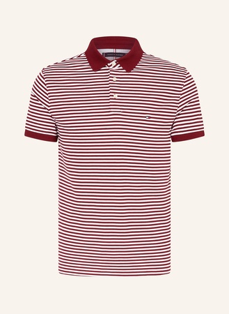 Tommy Hilfiger  Piqué-Poloshirt Slim Fit rot