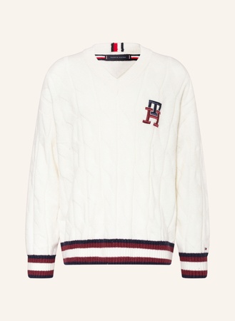 Tommy Hilfiger  Pullover weiss weiss