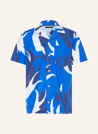 Tommy Hilfiger  Resorthemd Regular Fit blau beige