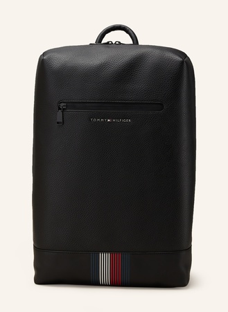 Tommy Hilfiger  Rucksack Mit Laptop-Fach schwarz