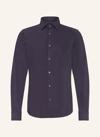 Tommy Hilfiger  Satinhemd Slim Fit blau