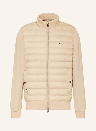 Tommy Hilfiger  Steppjacke Im Materialmix beige