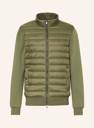 Tommy Hilfiger  Steppjacke Im Materialmix gruen