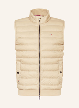 Tommy Hilfiger  Steppweste Im Materialmix beige