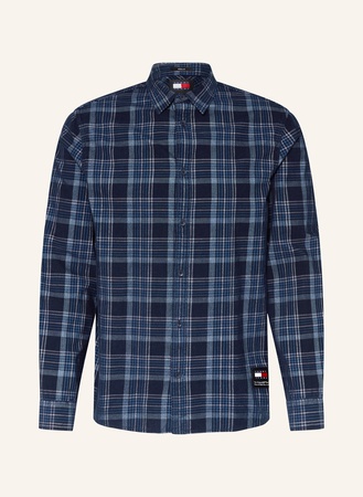 Tommy Hilfiger Tommy Jeans Cordhemd Regular Fit blau
