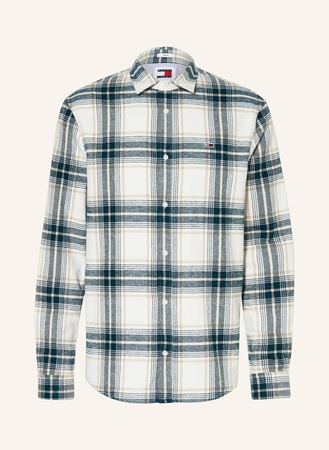 Tommy Hilfiger Tommy Jeans Flanellhemd Regular Fit weiss