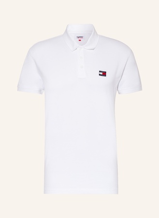 Tommy Hilfiger Tommy Jeans Piqué-Poloshirt weiss beige