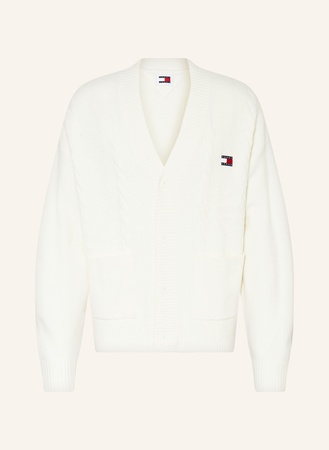 Tommy Hilfiger Tommy Jeans Strickjacke weiss