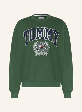 Tommy Hilfiger Tommy Jeans Sweatshirt gruen beige