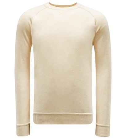 Von Braun  - Cashmere R-Neck Pullover beige