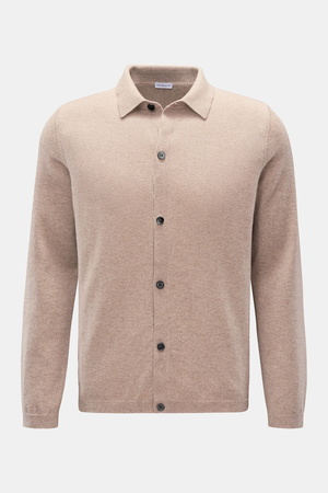 Von Braun  - Herren - Cashmere Cardigan beige meliert