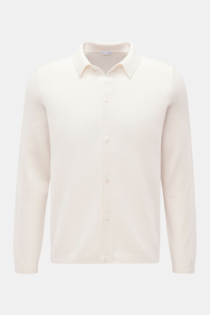 Von Braun  - Herren - Cashmere Cardigan creme