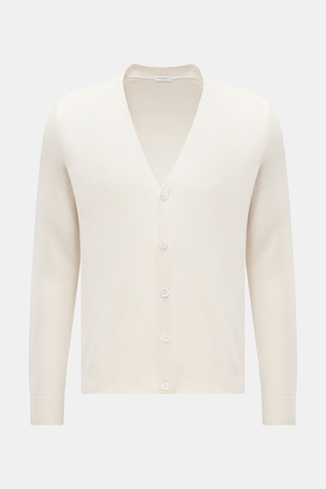 Von Braun  - Herren - Cashmere Cardigan creme