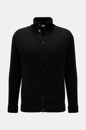 Von Braun  - Herren - Cashmere Cardigan schwarz