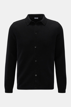 Von Braun  - Herren - Cashmere Cardigan schwarz