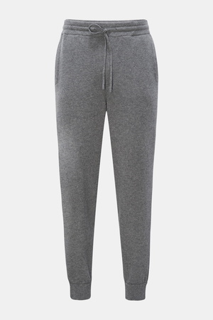 Von Braun  - Herren - Cashmere Joggpants grau meliert