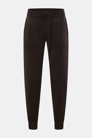 Von Braun  - Herren - Cashmere Jogpants dunkelbraun