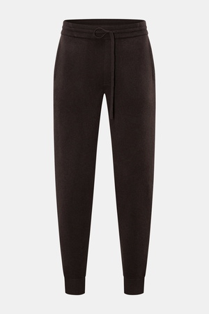Von Braun  - Herren - Cashmere Jogpants dunkelbraun