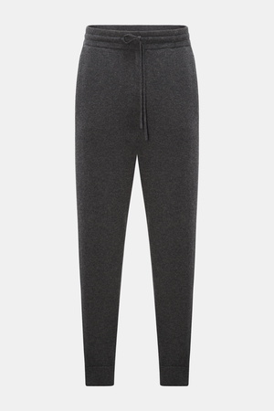 Von Braun  - Herren - Cashmere Jogpants dunkelgrau meliert