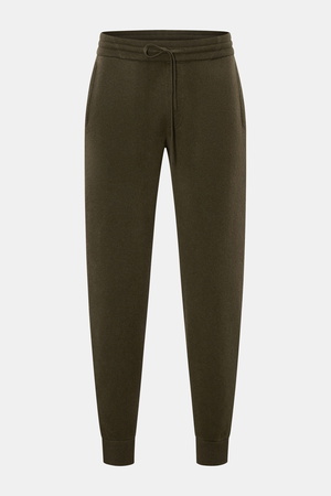 Von Braun  - Herren - Cashmere Jogpants oliv