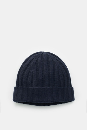 Von Braun  - Herren - Cashmere Mütze navy