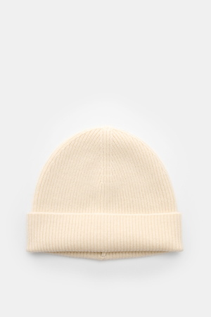 Von Braun  - Herren - Cashmere Mütze offwhite