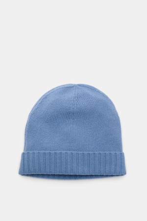 Von Braun  - Herren - Cashmere Mütze rauchblau