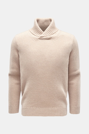 Von Braun  - Herren - Cashmere Pullover beige