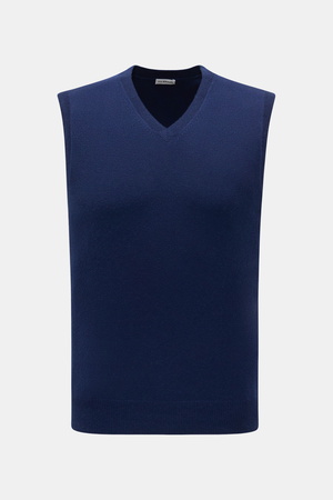 Von Braun  - Herren - Cashmere Pullunder dunkelblau