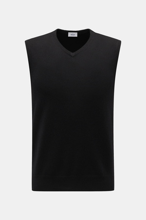Von Braun  - Herren - Cashmere Pullunder schwarz