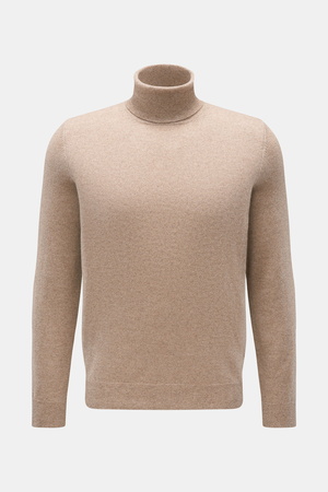 Von Braun  - Herren - Cashmere Rollkragenpullover beige