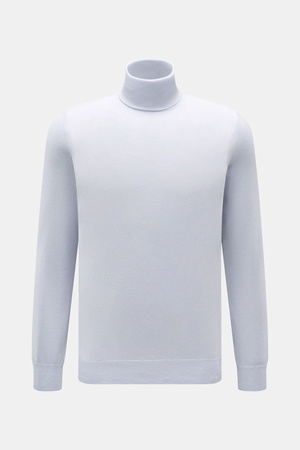 Von Braun  - Herren - Cashmere Rollkragenpullover hellblau