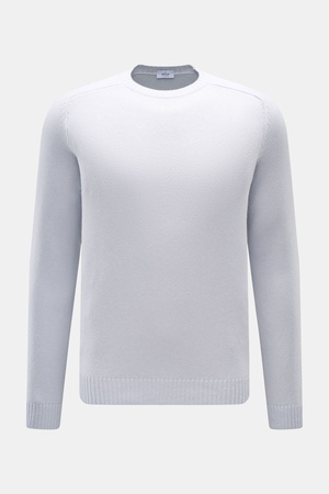 Von Braun  - Herren - Cashmere Rundhalspullover hellblau