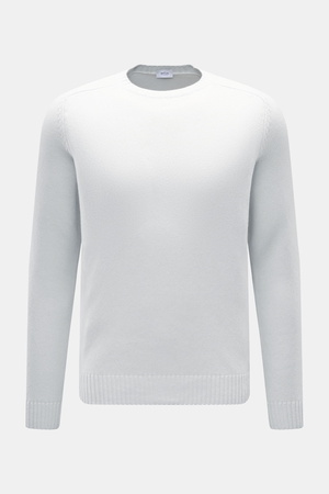 Von Braun  - Herren - Cashmere Rundhalspullover hellgrau