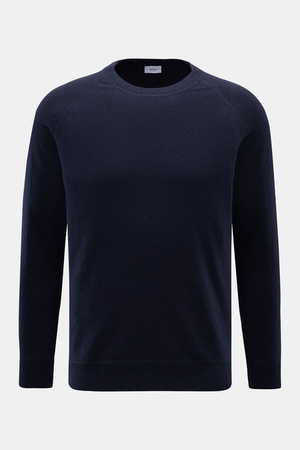 Von Braun  - Herren - Cashmere Rundhalspullover navy