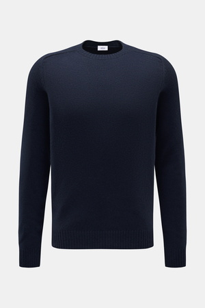 Von Braun  - Herren - Cashmere Rundhalspullover navy