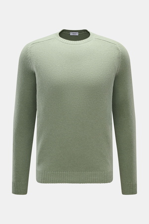 Von Braun  - Herren - Cashmere Rundhalspullover salbei