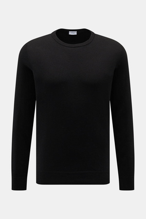 Von Braun  - Herren - Cashmere Rundhalspullover schwarz