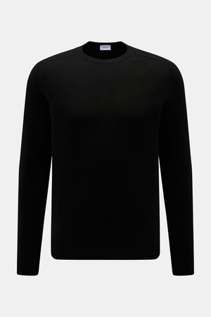 Von Braun  - Herren - Cashmere Rundhalspullover schwarz