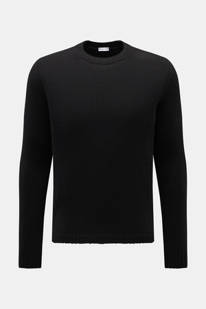 Von Braun  - Herren - Cashmere Rundhalspullover schwarz