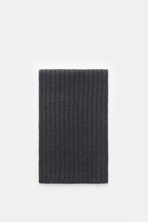 Von Braun  - Herren - Cashmere Schal anthrazit meliert