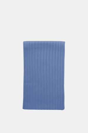 Von Braun  - Herren - Cashmere Schal blau meliert