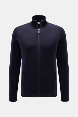 Von Braun  - Herren - Cashmere Strickjacke navy