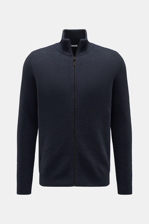 Von Braun  - Herren - Cashmere Strickjacke navy